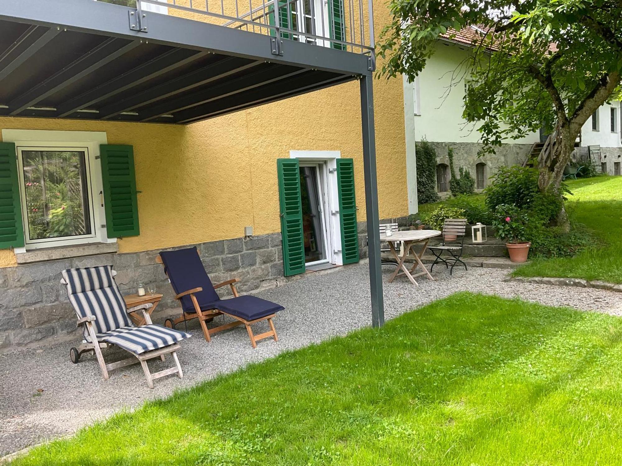 Design Ferienwohnung Mit Bauerngarten Вальдкирхен Экстерьер фото